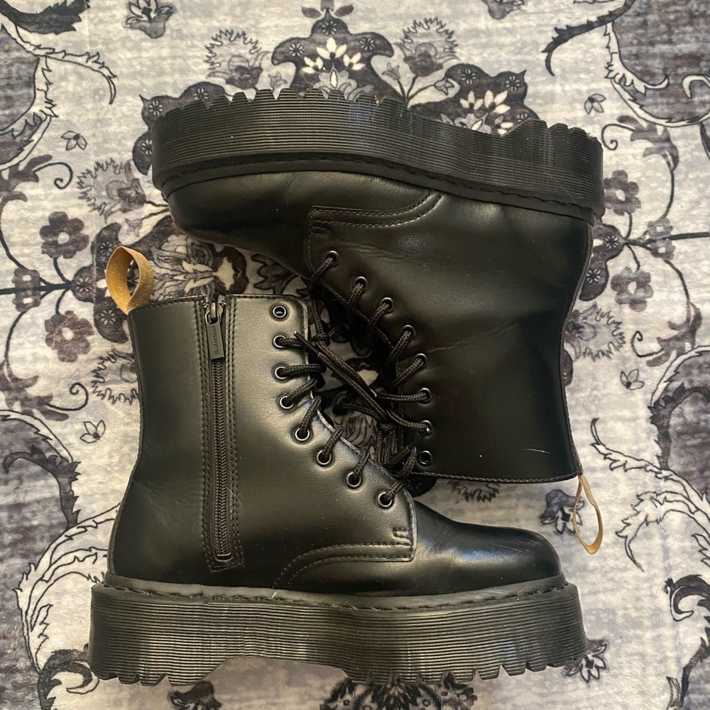 Dr. Martens Black Jadon II Mono Boots